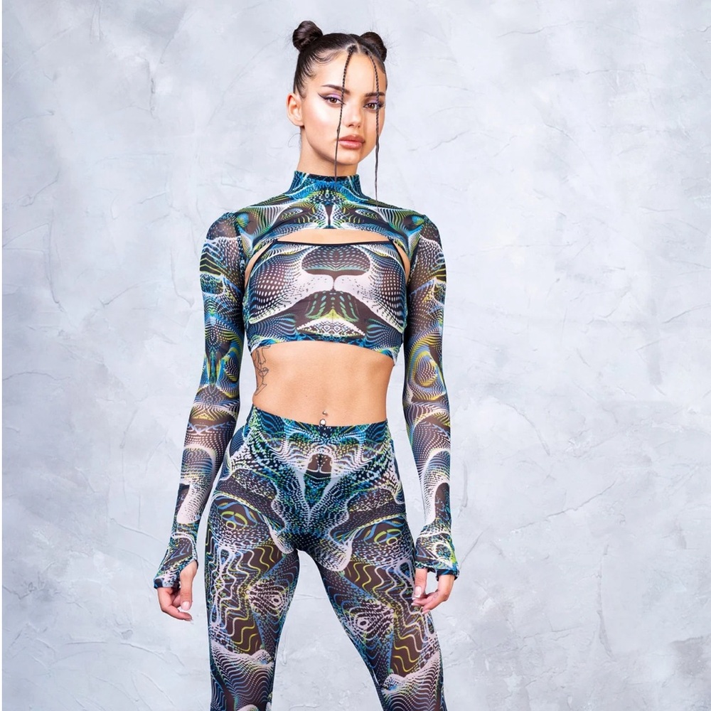 Mesh festival outfit! 3 pieces✨